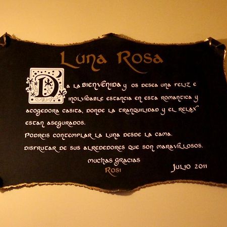 Casa Rural Luna Rosa Lancharejo ภายนอก รูปภาพ