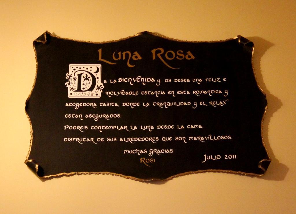 Casa Rural Luna Rosa Lancharejo ภายนอก รูปภาพ